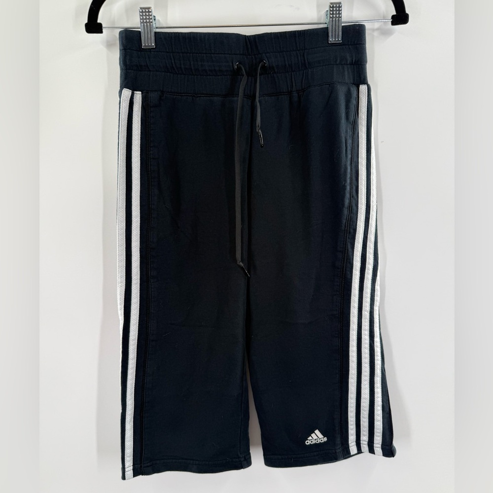 EUC Adidas Youth Cropped Pants - Picture 2 of 6